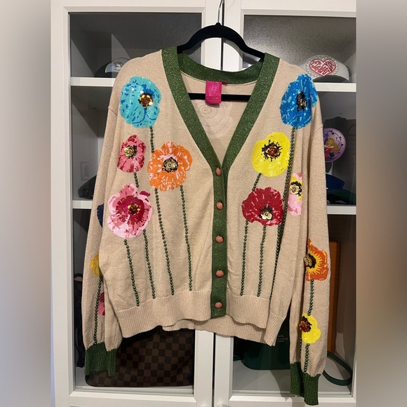 QUEEN OF SPARKLES Sweaters - Queen of Sparkles Poppy Cardigan